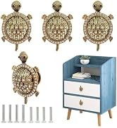 Sutfmwe Turtle Drawer Knobs Pulls,Ocean Cabinet Knob for Coastal Beach Nautical Themed Decorative...