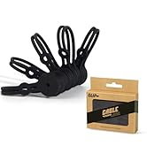 Xuuza Magnetic Cable Ties 10 Pack, Silicone Cable Ties Charging Cord Organizer Travel Cable Manag...