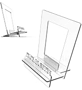 Boloyo Acrylic Now Playing Vinyl Record Stand , Clear Record Display Stand for Vinyl Records and ...