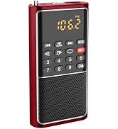 BOESPATR, Multifunction Radio,Portable mp3 Player, Support for TF Card USB Flash Drive Recording,...