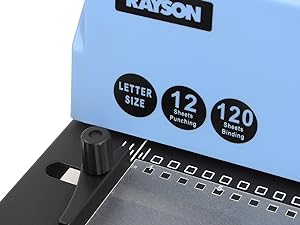 rayson td-132 wire binding machine for punching pp cover