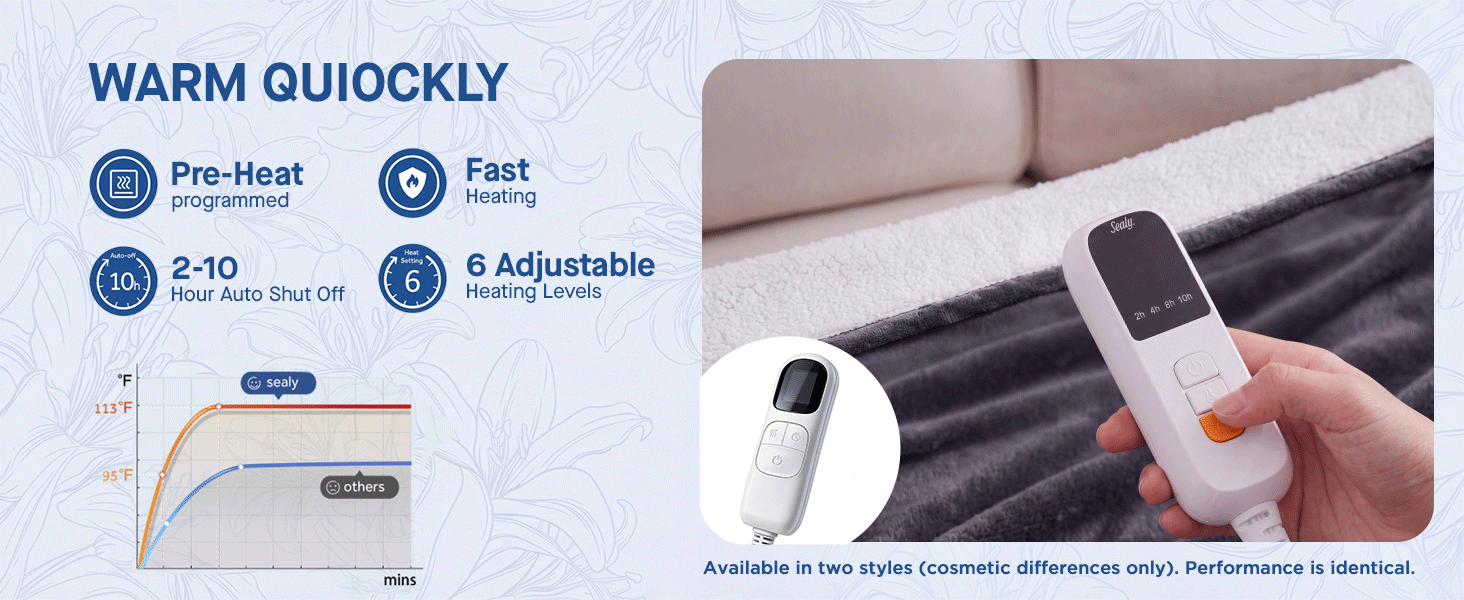electric blanket throw