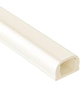 Yecaye 128in Wall Cord Hider for 1 Mini Wire, On-Wall Cord Cover Channel, Wire Concealer, Cable C...