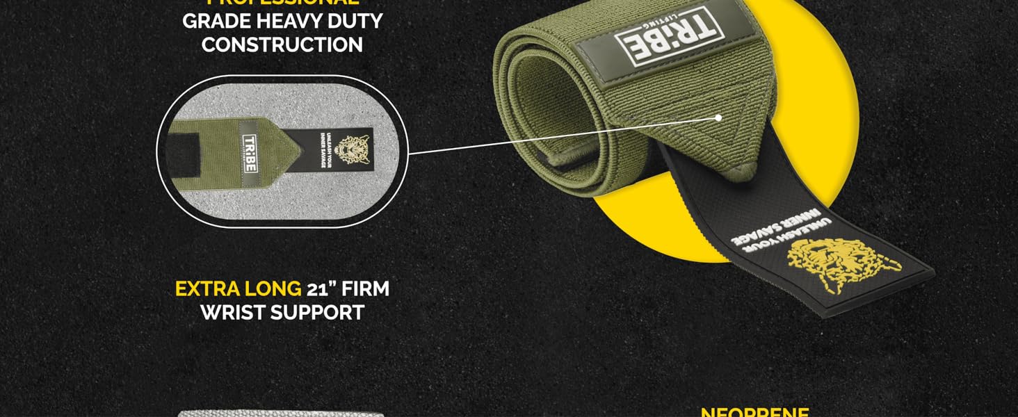 Benefits of Tribe Lifting Heavy Duty Wrist Wraps and Straps