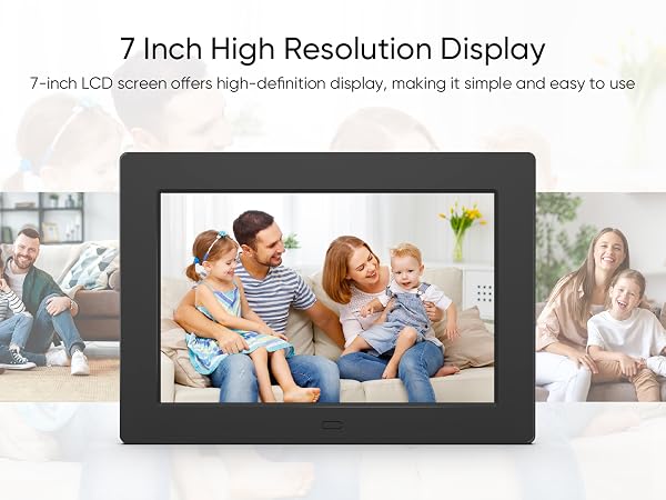 7 inch digital picture frames
