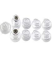 Face Care Skin Beauty Set Hydro Dermabrasion Water Scrub Silicone (9 pcs Plastic Dermabrasion Head)