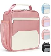 Kids Lunch Bags, DANIA & DEAN Cute Insulated & Reusable Mini Cooler Lunch Tote, Durable Thermal L...