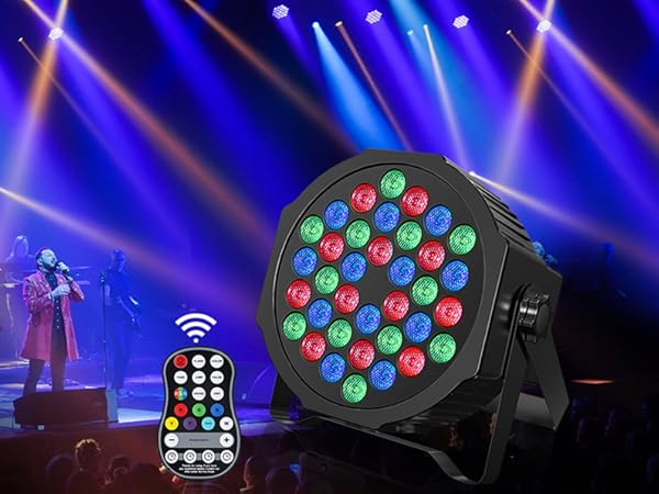 rechargeable par stage light