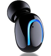 MALIHOO Mini Bluetooth Single Earbud Small Wireless Invisible Headphones,Single Earphone with 6 H...