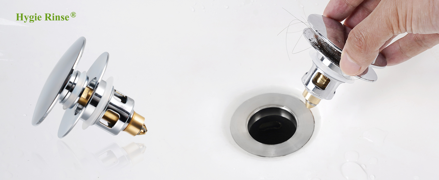 Bathroom Sink Pop Up Drain Strainer