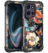 Miqala for Moto G 5G 2026 Case,Glow in The Dark Three Layer Heavy Duty Shockproof Full Body Prote...