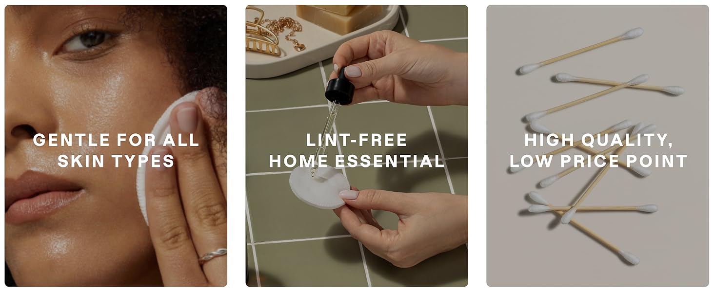 Gentle, Lint Free, High Quality
