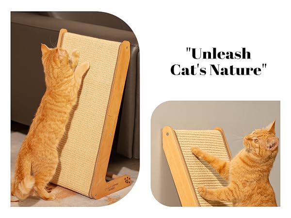 sisal cat scratcher ramp