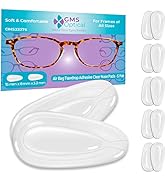 GMS Optical 3.2mm Extra-Thick / 15mm Medium-Length - Adhesive Air Bag Teardrop Anti-Slip Silicone...