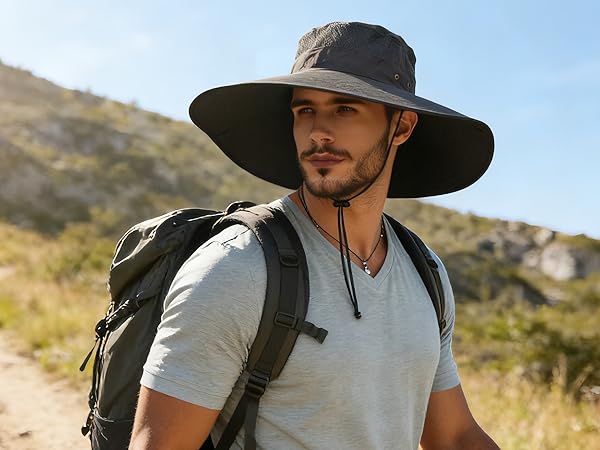 extra wide brim sun hat