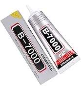 3.7oz B7000 Rhinestone Clear Glue for Jewelry Making, 110 ml Multipurpose Adhesive Jewlery Glue f...