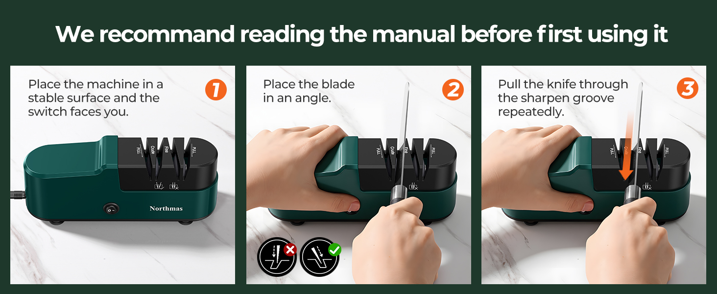 electric sharpener for knife