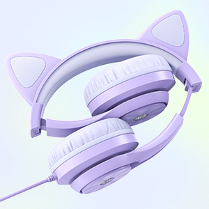 Kids headphones foldable