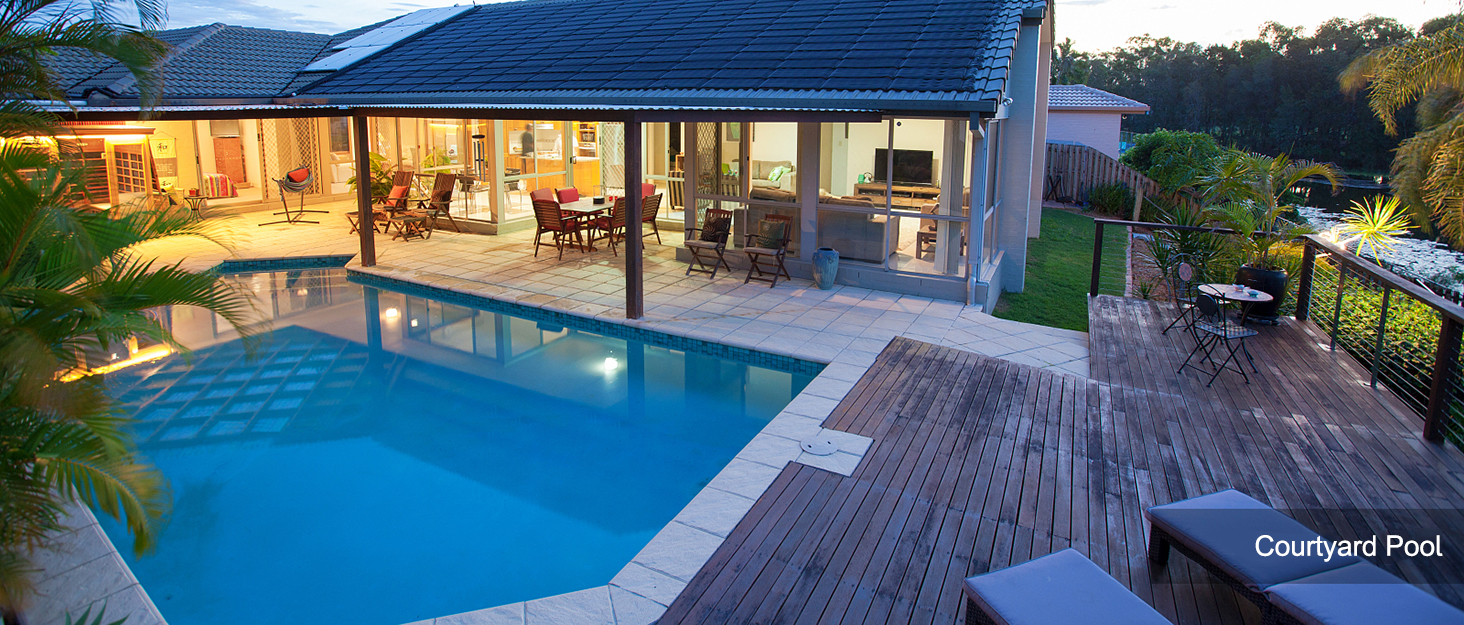 Courtyard waterproof cover