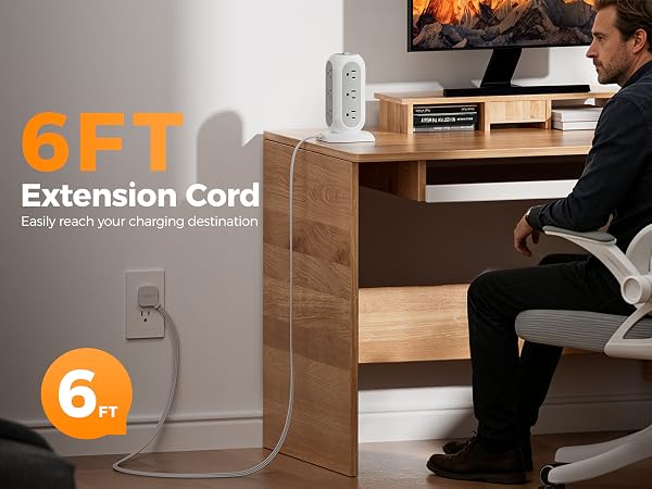 extension cord 6 feet