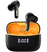 Transformers Wireless Earbuds Bluetooth 5.4 with Low Latency Gaming Mode, 38H Playtime, Noise Can...