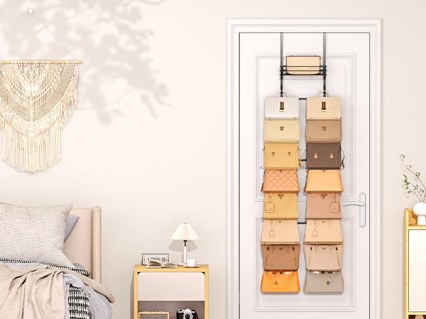 purse organizer for wall