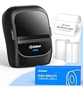 CLABEL 221B Label Printer for Small Business, for Frozen Food and Retail, with 3 Rolls Low Temper...