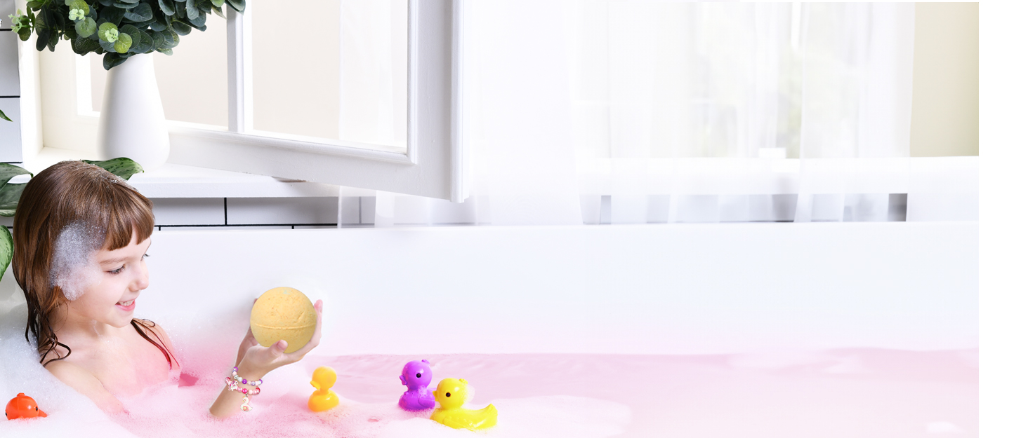 Unicorn Bath Bombs for Kids Girls with Toys Surprise Bracelet Inside