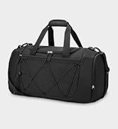 Vorspack Gym Bag for Men - 21 Inches Duffle Bag for Travel Lightweight Duffel Bag with Shoe Compa...