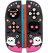 Sanfulin Silicone Protective Case for Switch 2 (2025) Controllers, Black | with 2 Silicone Thumb ...