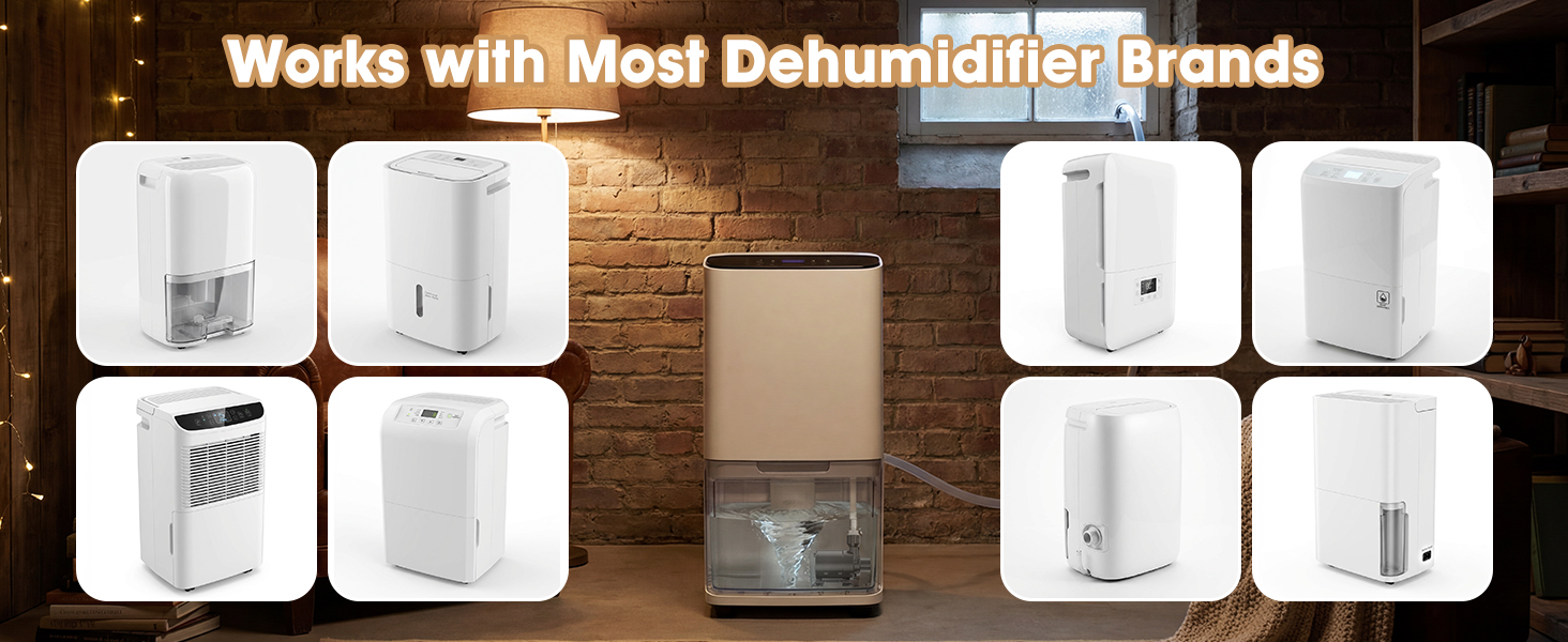 Upgraded Automatic Smart Dehumidifier Pump
