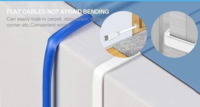 Power Adapter and 24.9ft/7.6m Type-C Power Charging Cable for Ring Battery Doorbell(2024 Release)