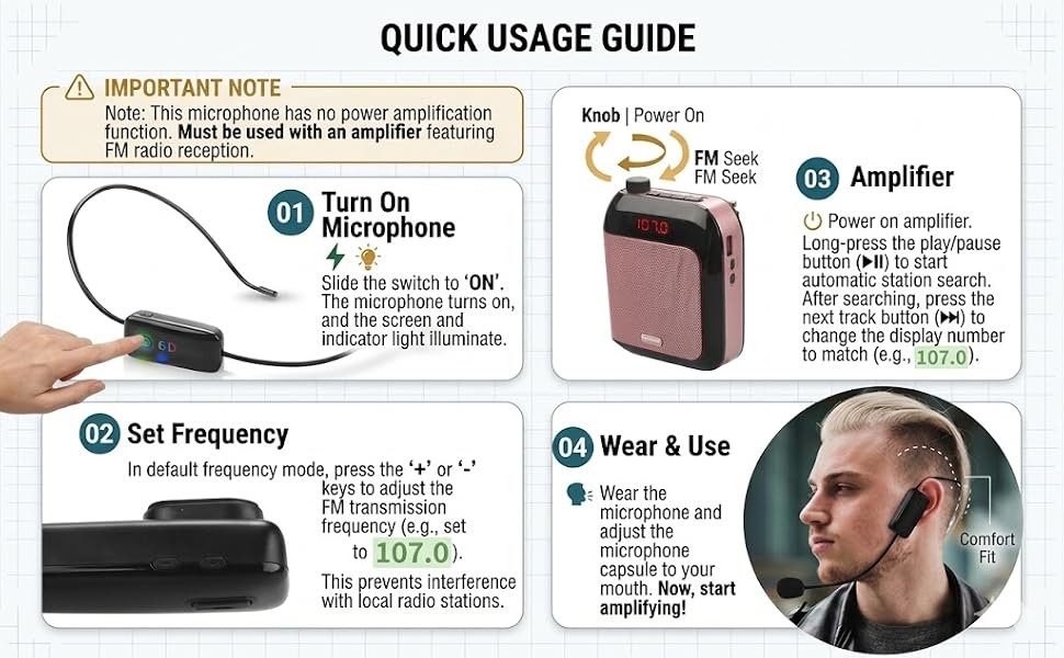 portable guide speaker microphone wireless headset for travel agency tour communication system