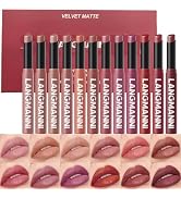 Jolilab 12 - Color Lipstick Set - Waterproof, Vegan Formula, Matte Finish for Comfortable and Lon...