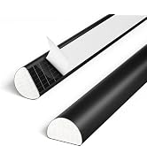Bantie Latest Upgrade Weather Stripping Door Seal 2.0 - High Quality Self Adhesive PU D Shaped Do...