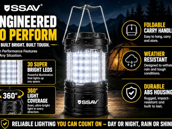 SSAV led lanterns