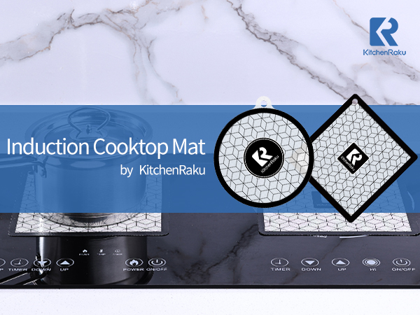 the kitchen cooktop mat is designed to be used in the kitchen.