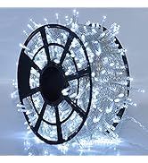JMEXSUSS 168FT 600 LED Christmas Lights Outdoor Waterproof 8 Modes Indoor Christmas String Lights...