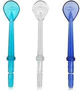 Tongue Scraper Attachment Replacement for Waterpik Water Flosser, Tongue Cleaner Tip 3 PCS - PDEEY