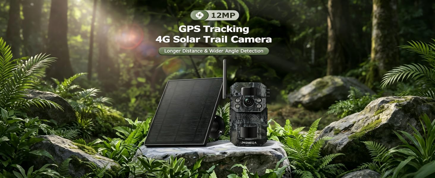 INQMEGA 4G SOLAR TRAIL CAMERA