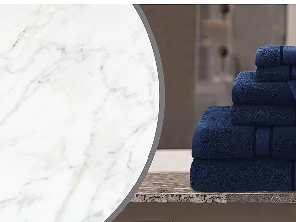 6 piece towel set