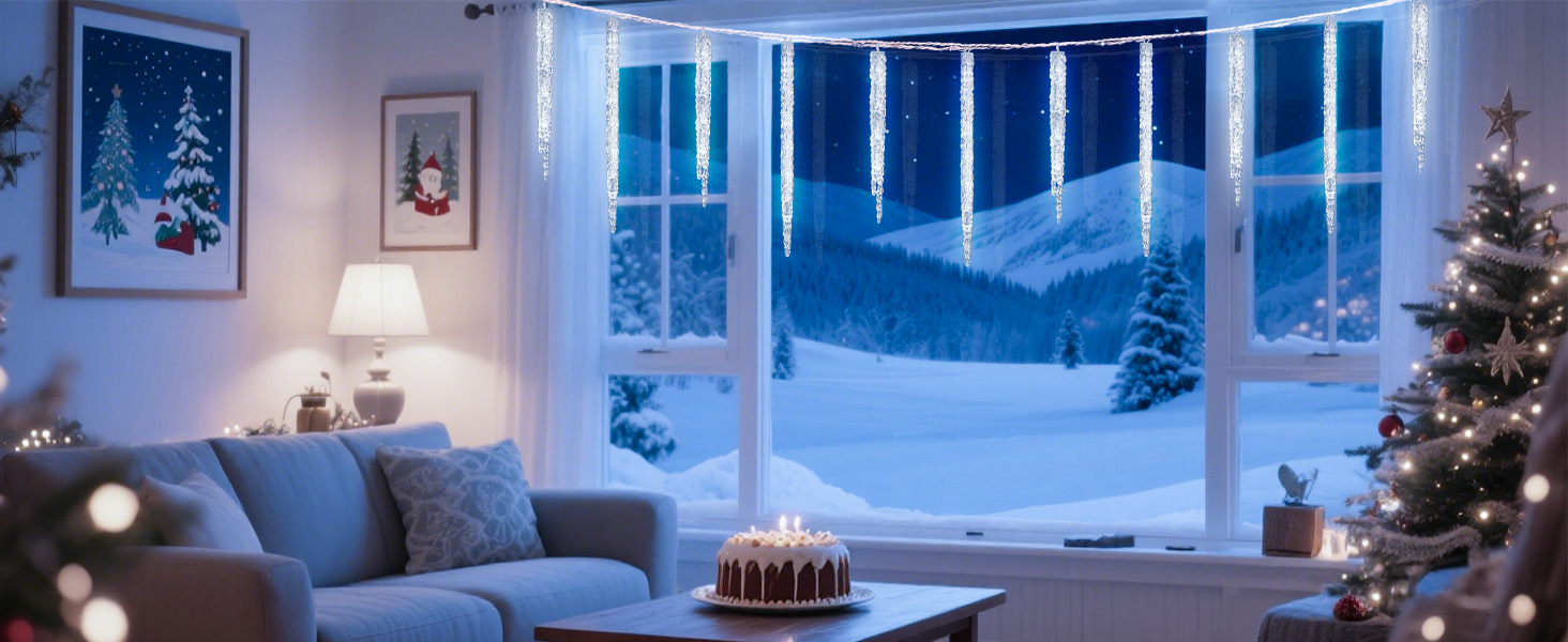 Icicle Christmas Decorations
