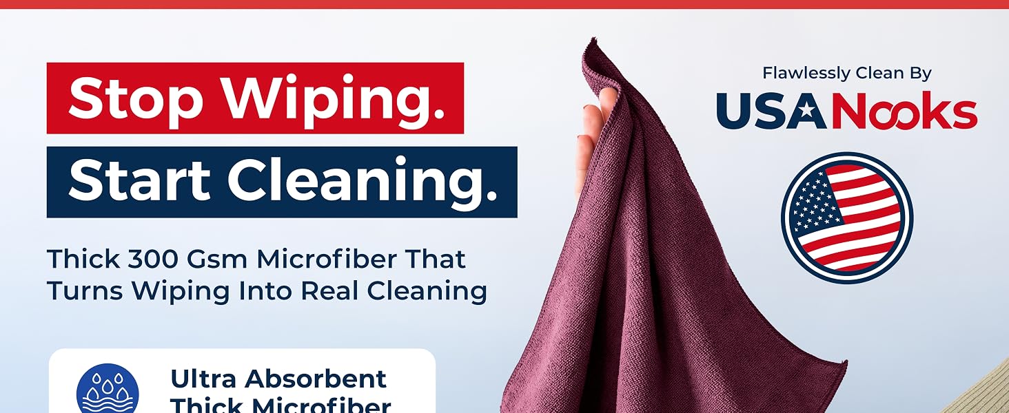 Stop Wiping. Start Cleaning.
