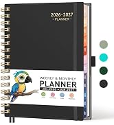 RETTACY Academic Planner 2026-2027, Weekly and Monthly, Medium Size (5.7" x 8.3"), July 2026 - Ju...