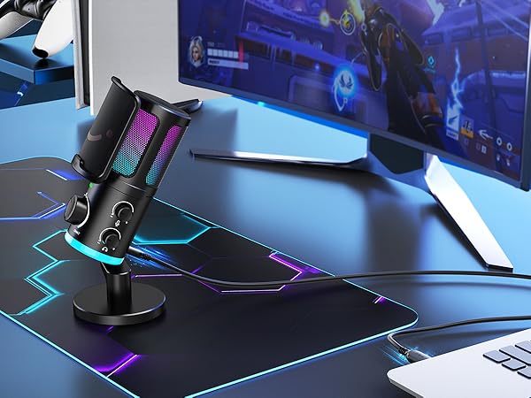 usb connection of mic