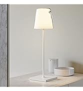 Cordless RGB LED Touch Lamp - Battery Powered Touch Control Desk Lamps 1600 Colors & Adjustable B...