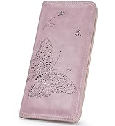 KITEVIUN Small RFID Wallet Women Ultra Thin Slim Womens Wallet Mini Compact Bifold Pocket Ladies ...