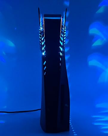 ps5 cover plates with rgb led light