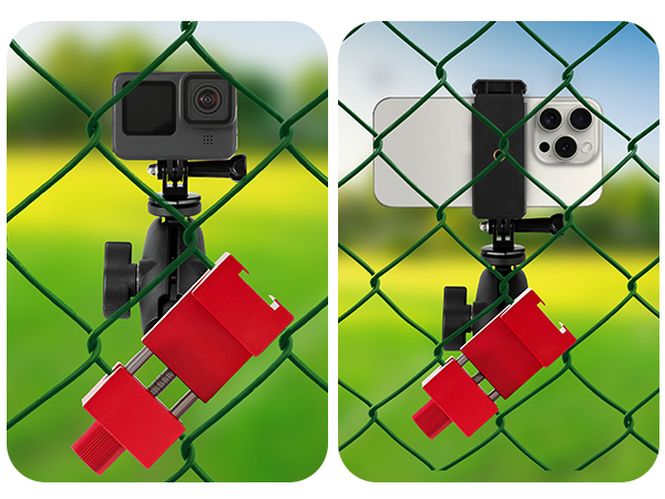 gopro fence mount