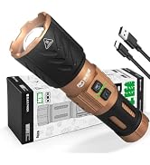 surestar Rechargeable Flashlights High Lumens, High Powered Heavy Duty Flashlight with 6 Modes, W...